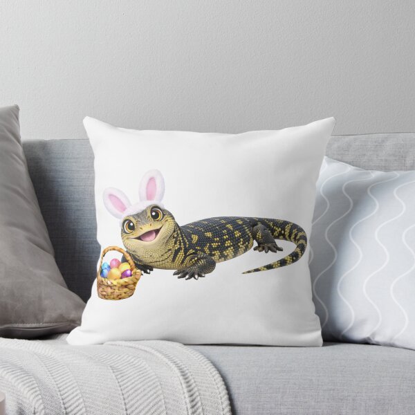Item preview, Easter Crocodile Monitor designed and sold by Sillytoe.