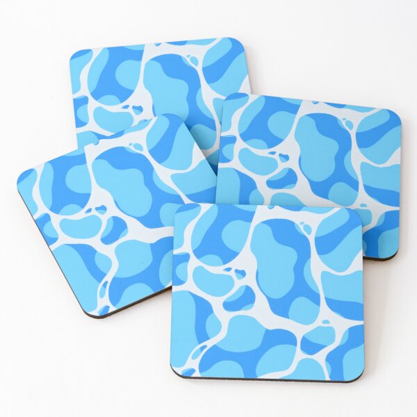 Item preview, Blue Water Caustics Pattern - Crystal Clear Pool Water Art designed and sold by Billy Morfo™.