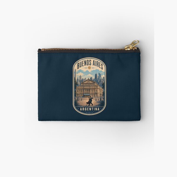Item preview, Buenos Aires Argentina Teatro Colon Tango Skyline Vintage designed and sold by Travel Souvenirs 30.