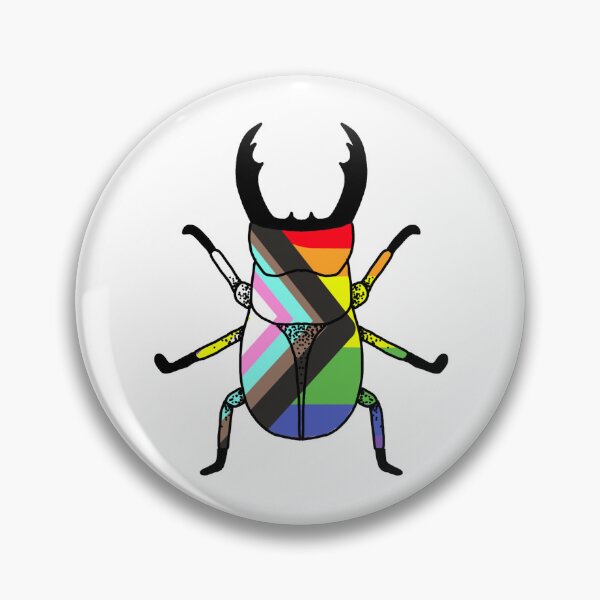 Item preview, Pride Beetle designed and sold by RoryEdenArt.
