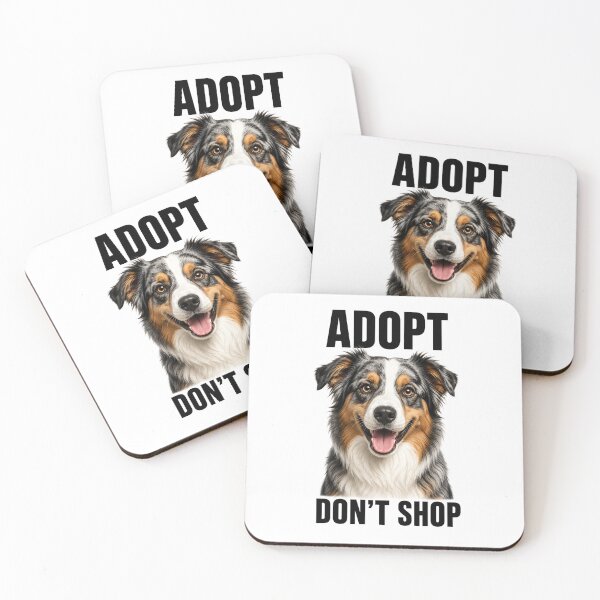 Item preview, Adopt Don’t Shop – Rescue Pet Lover Design designed and sold by TheCanineCanvas.