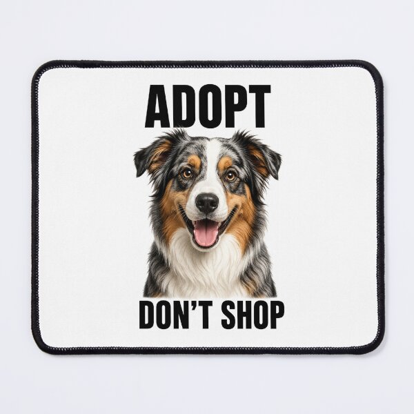 Item preview, Adopt Don’t Shop – Rescue Pet Lover Design designed and sold by TheCanineCanvas.