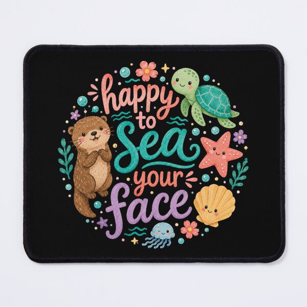 Item preview, Happy to Sea Your Face Teacher Back to School Ocean designed and sold by msmeylin.
