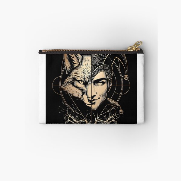 Item preview, The Trickster – Jungian Archetype Gold Engraved Design designed and sold by INNER FORGE.