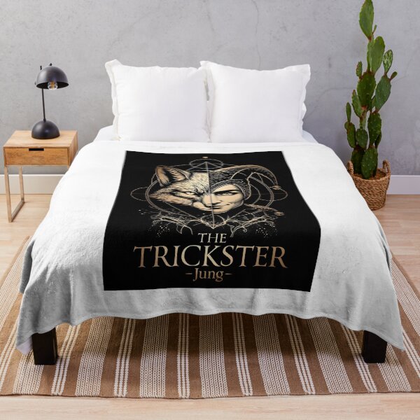 Item preview, The Trickster – Jungian Archetype Gold Engraved Design designed and sold by INNER FORGE.