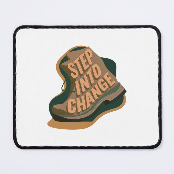Item preview, Step Into Change For Adventurous Soles designed and sold by FWLKIT.