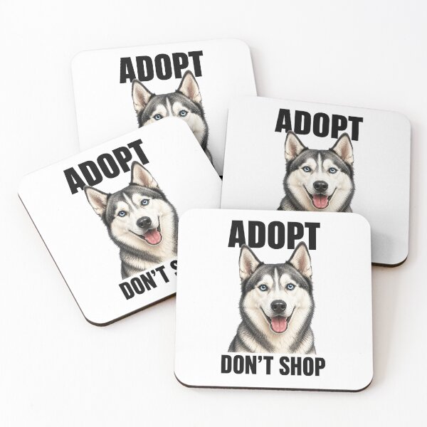 Item preview, Adopt Don’t Shop – Rescue Pet Lover Design designed and sold by TheCanineCanvas.