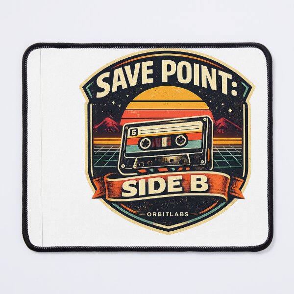 Item preview, Save Point Side B Retro Gaming Music Design designed and sold by OrbitLabs.