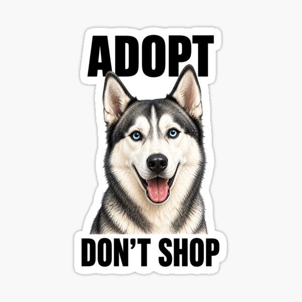 Item preview, Adopt Don’t Shop – Rescue Pet Lover Design designed and sold by TheCanineCanvas.