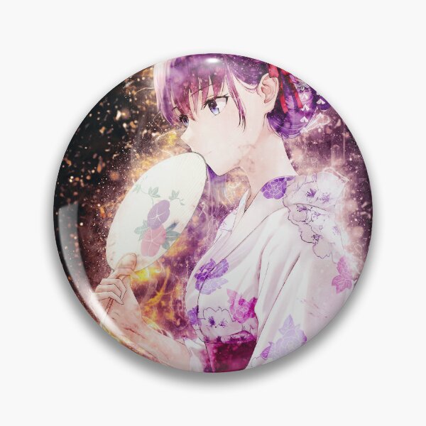 Item preview, Sakura Matou Fate Stay Night Serene Floral Kimono Aura designed and sold by mildaclairmo.