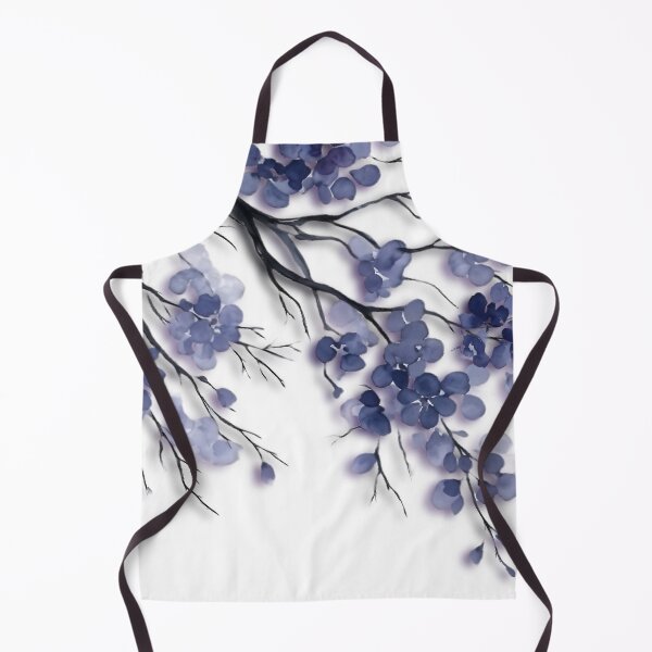 Item preview, Blue Blossom Branch Watercolor designed and sold by PebsPebs.
