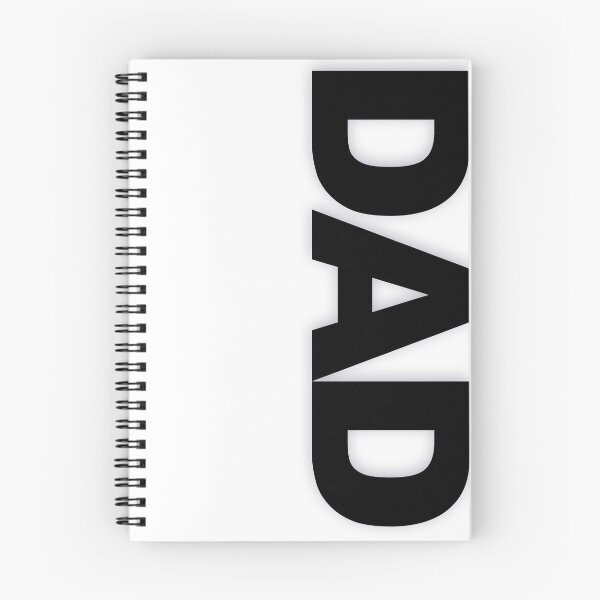 Item preview, DAD — Black Minimal Bold Type Statement designed and sold by WORDPAUSE.