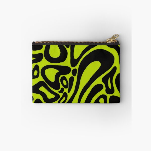 Item preview, Neon Lime & Black Lava Swirls - Retro Y2K Aesthetic Art designed and sold by Billy Morfo™.
