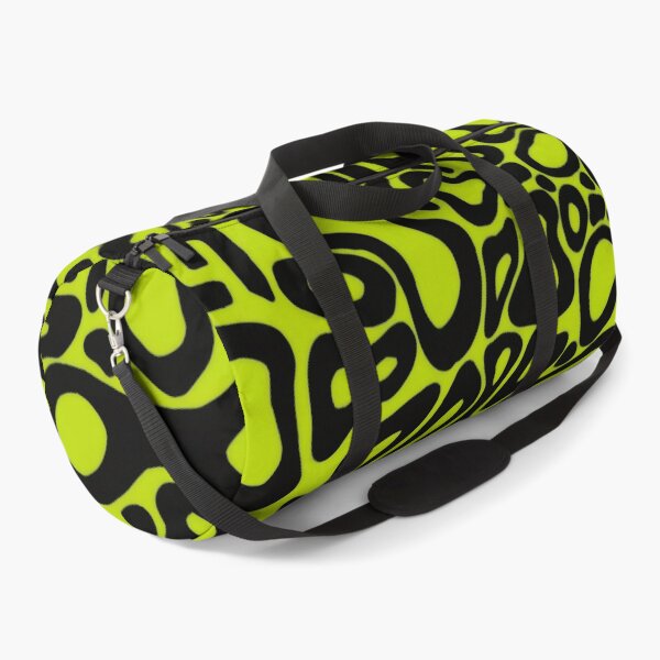 Item preview, Neon Lime & Black Lava Swirls - Retro Y2K Aesthetic Art designed and sold by Billy Morfo™.