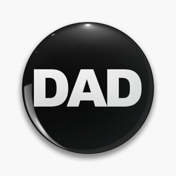 Item preview, DAD — White Minimal Bold Type Statement designed and sold by WORDPAUSE.