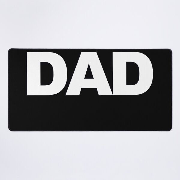 Item preview, DAD — White Minimal Bold Type Statement designed and sold by WORDPAUSE.