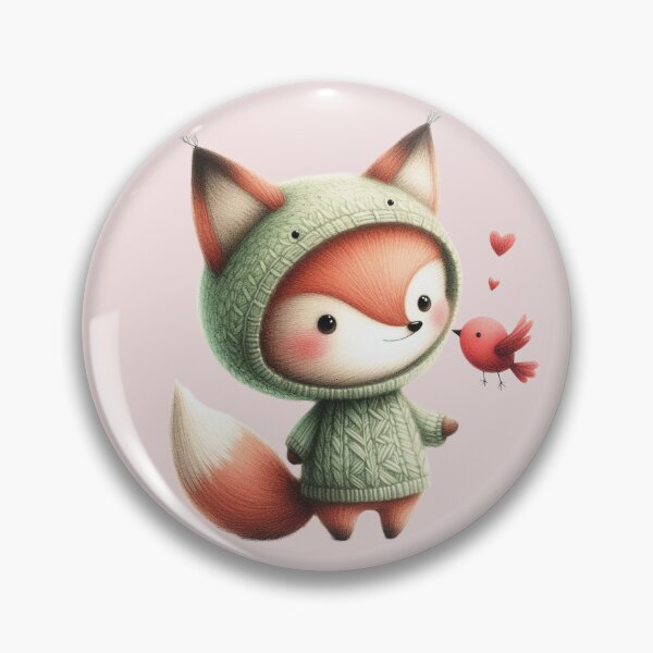 Item preview, Naive Fox designed and sold by Beyondnote-Art.