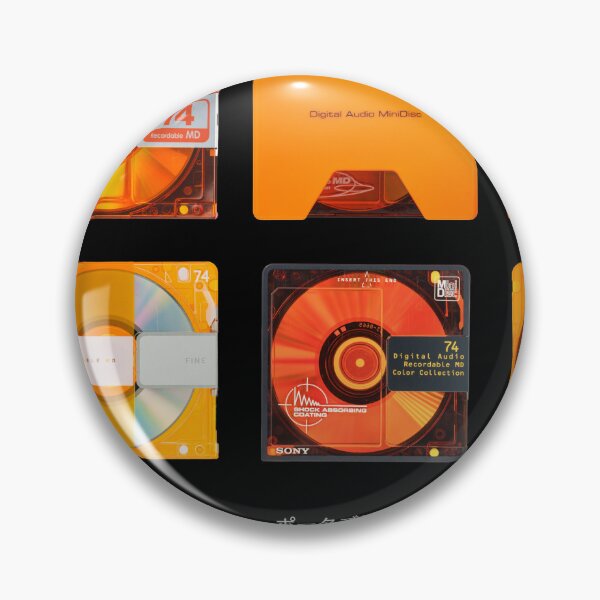 Item preview, Copy of MD Walk Man orange retro audio Minidisc designed and sold by jnxyz.