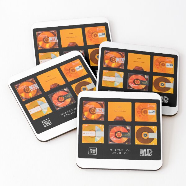 Item preview, Copy of MD Walk Man orange retro audio Minidisc designed and sold by jnxyz.
