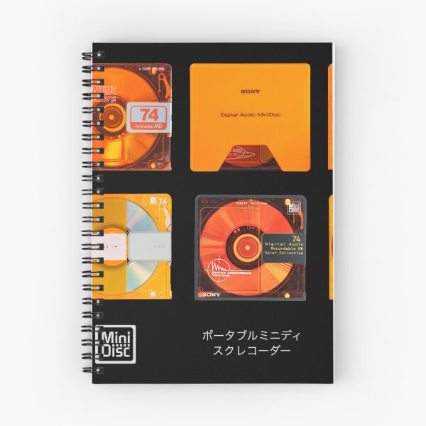 Item preview, Copy of MD Walk Man orange retro audio Minidisc designed and sold by jnxyz.