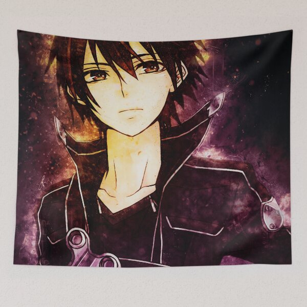 Item preview, Kirito Sword Art Online Dark Hero Purple Aura designed and sold by mildaclairmo.