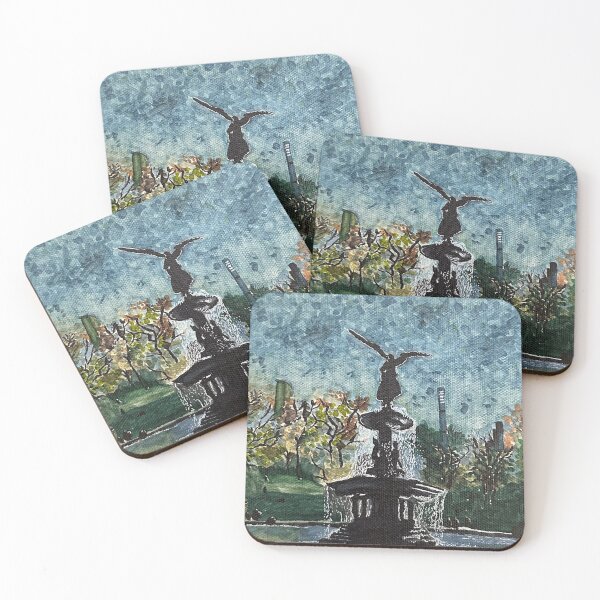 Item preview, Central Park- Bethesda fountain  designed and sold by Watershadow.