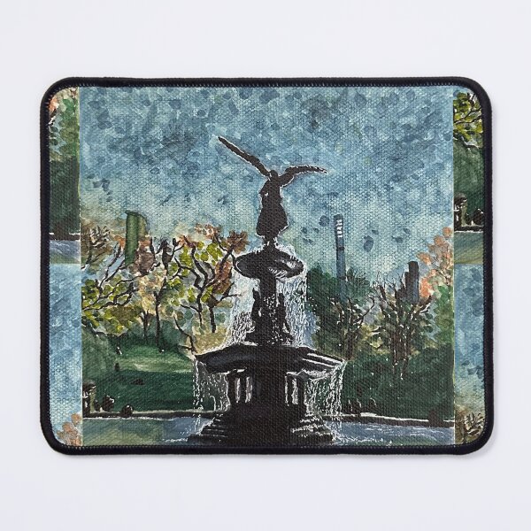 Item preview, Central Park- Bethesda fountain designed and sold by Watershadow.