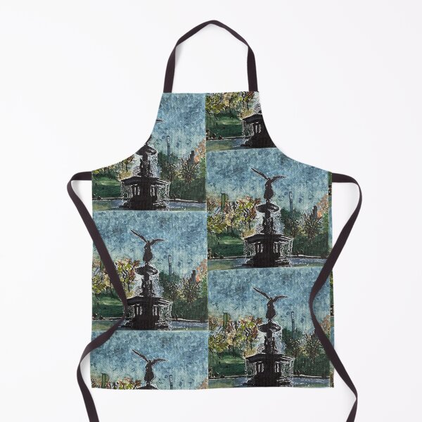 Item preview, Central Park- Bethesda fountain designed and sold by Watershadow.