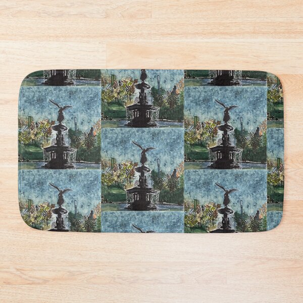 Item preview, Central Park- Bethesda fountain  designed and sold by Watershadow.