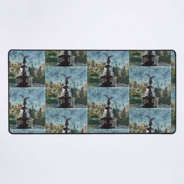 Item preview, Central Park- Bethesda fountain designed and sold by Watershadow.