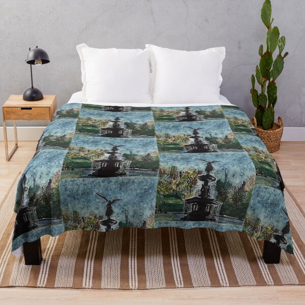 Item preview, Central Park- Bethesda fountain  designed and sold by Watershadow.