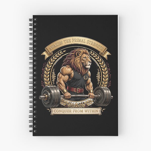 Artikelvorschau, Erwecke deine Urkraft – Royal Lion Deadlift: Erobere die Welt aus deinem Inneren (Luxus-Fitnessstudio) entworfen und verkauft von TeeMint5.
