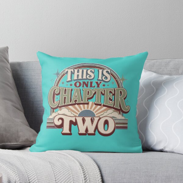Item preview, This Is Only Chapter Two Retro Quote | New Beginning Women Growth Mindset Design designed and sold by Soft Strength Studio.