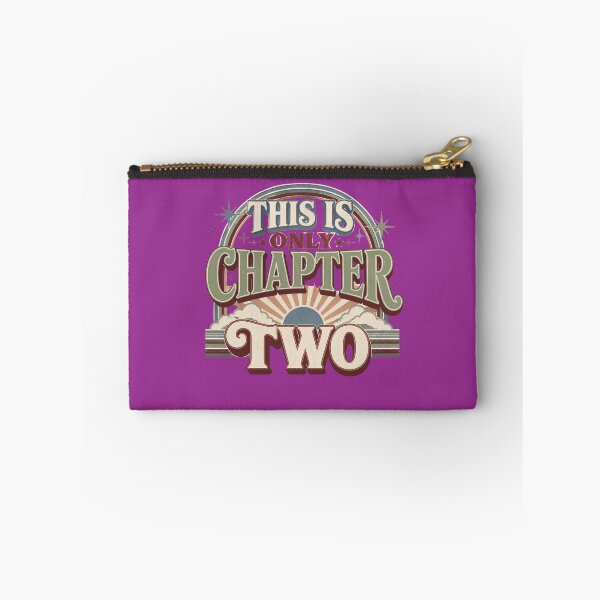 Item preview, This Is Only Chapter Two Retro Quote | New Beginning Women Growth Mindset Design designed and sold by Soft Strength Studio.