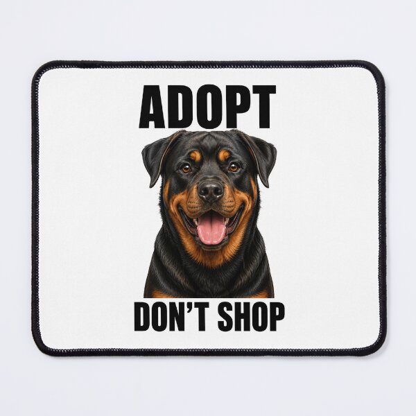 Item preview, Adopt Don’t Shop – Rescue Pet Lover Design designed and sold by TheCanineCanvas.