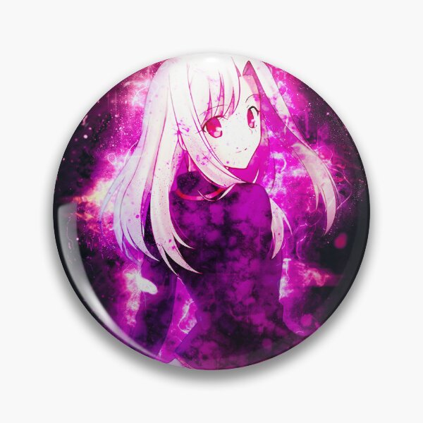 Item preview, Illyasviel von Einzbern Fate Stay Night Pink Aura Smile designed and sold by mildaclairmo.