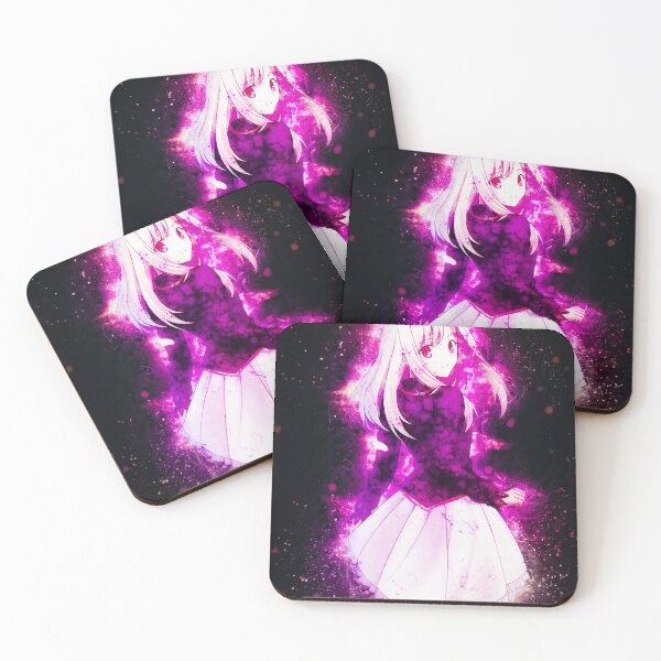 Item preview, Illyasviel von Einzbern Fate Stay Night Pink Aura Smile designed and sold by mildaclairmo.