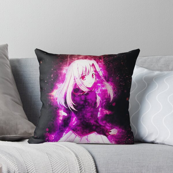 Item preview, Illyasviel von Einzbern Fate Stay Night Pink Aura Smile designed and sold by mildaclairmo.