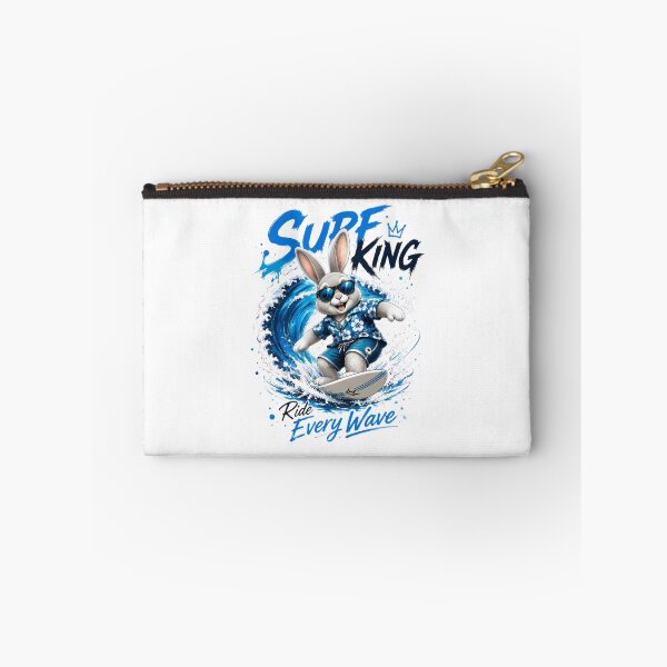 Item preview, Surf King Rabbit – Ride Every Wave Surfing Design designed and sold by anemiche.