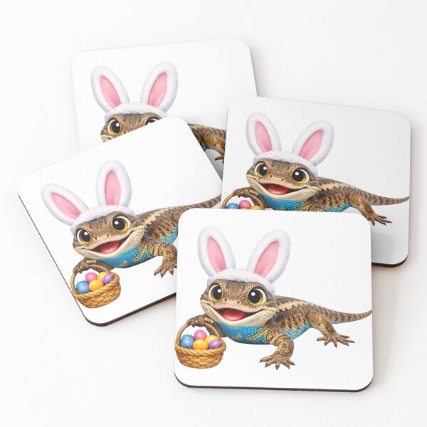 Item preview, Easter Fence Lizard designed and sold by Sillytoe.