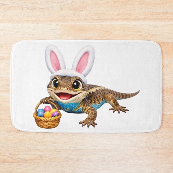 Item preview, Easter Fence Lizard designed and sold by Sillytoe.