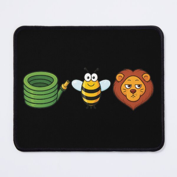 Item preview, Hose Bee Lion , Funny Gardening Humor designed and sold by Doodletext.