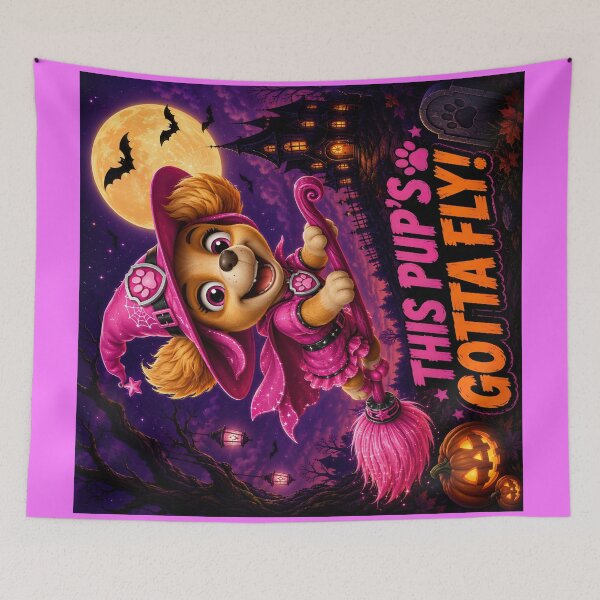 Item preview, Skye Halloween Witch - Gotta Fly! designed and sold by The Funky Sprunki.