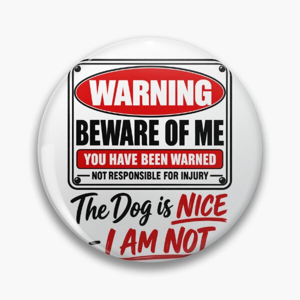 Item preview, Beware of Me The Dog is Nice Cute Dog Owner Gift designed and sold by MaryJo's Funny T Shirts.