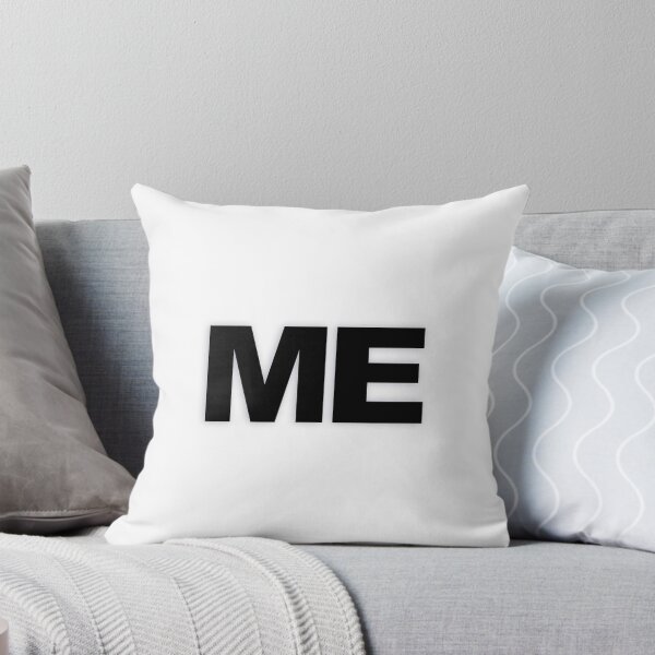 Item preview, ME — Black Minimal Bold Type Statement designed and sold by WORDPAUSE.