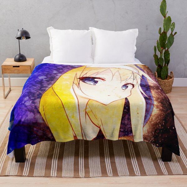 Item preview, Alice Zuberg Sword Art Online Blue Hood Golden Glow designed and sold by mildaclairmo.