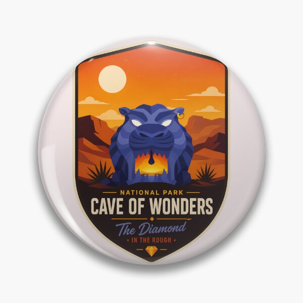 Item preview, Cave of Wonders National Park Landscape designed and sold by FrontierCosmic.