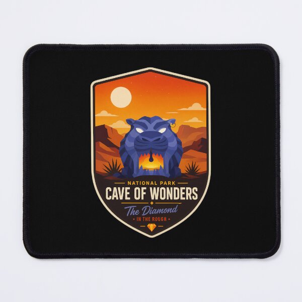 Item preview, Cave of Wonders National Park Landscape designed and sold by FrontierCosmic.