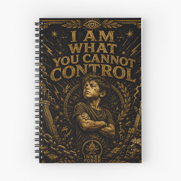 Item preview, I Am What You Cannot Control | Defiant Spirit Philosophy designed and sold by INNER FORGE.