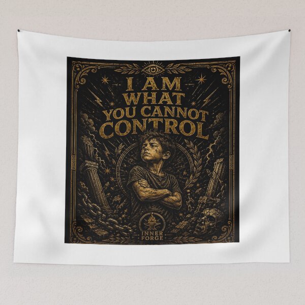 Item preview, I Am What You Cannot Control | Defiant Spirit Philosophy designed and sold by INNER FORGE.